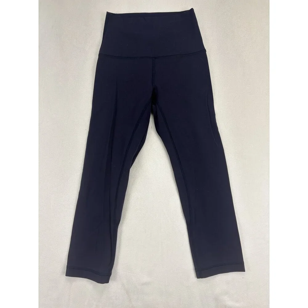 Lululemon High-Rise Leggings Size 2 Black Yoga/Studio‎